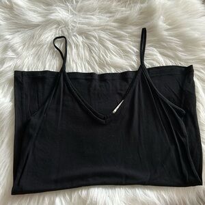 Old Navy Black V-Neck Tank Top
